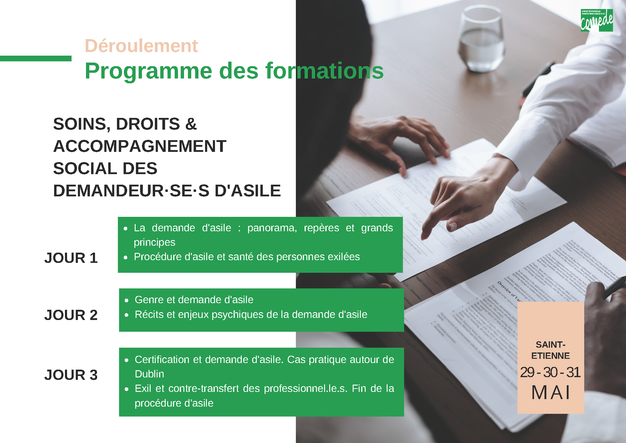 Formation du Comede 2024