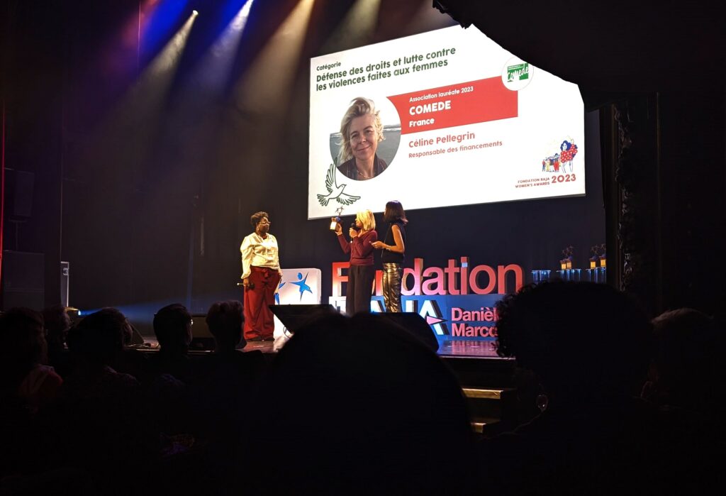 Remise du Prix au Comede - Fondation RAJA Women’s Awards 2023